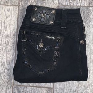 Miss Me skinny crop 27